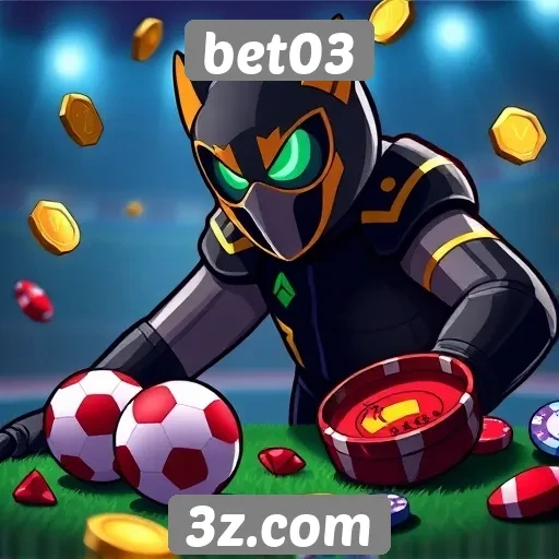 Avaliação das opções de jogos disponíveis no bet03